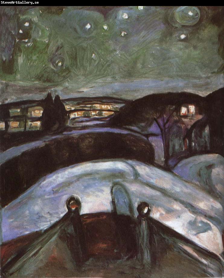 Edvard Munch Moonlight